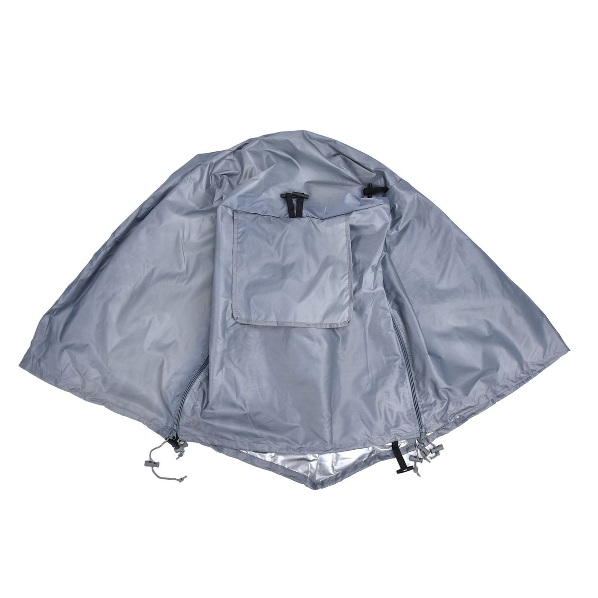 109x76x74cm Dogs Wire Crate Cover Waterproof Dustproof Pet Cage Cover for Indoor Outdoor ProtectionGray