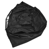 124.5x84x79cm Dogs Wire Crate Cover Waterproof Sunscreen Dustproof Pet Cage Cover for OutdoofBlack