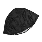 124.5x84x79cm Dogs Wire Crate Cover Waterproof Sunscreen Dustproof Pet Cage Cover for OutdoofBlack