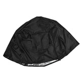 124.5x84x79cm Dogs Wire Crate Cover Waterproof Sunscreen Dustproof Pet Cage Cover for OutdoofBlack - Extra Image