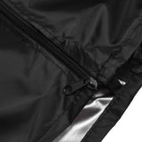 124.5x84x79cm Dogs Wire Crate Cover Waterproof Sunscreen Dustproof Pet Cage Cover for OutdoofBlack - Extra Image