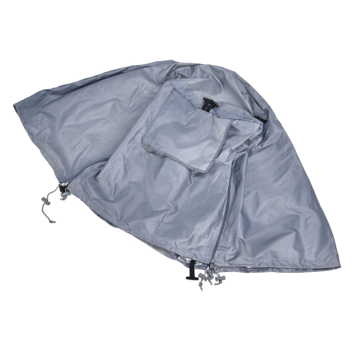 124.5x84x79cm Dogs Wire Crate Cover Waterproof Sunscreen Dustproof Pet Cage Cover for OutdoofGray