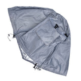 124.5x84x79cm Dogs Wire Crate Cover Waterproof Sunscreen Dustproof Pet Cage Cover for OutdoofGray - Extra Image