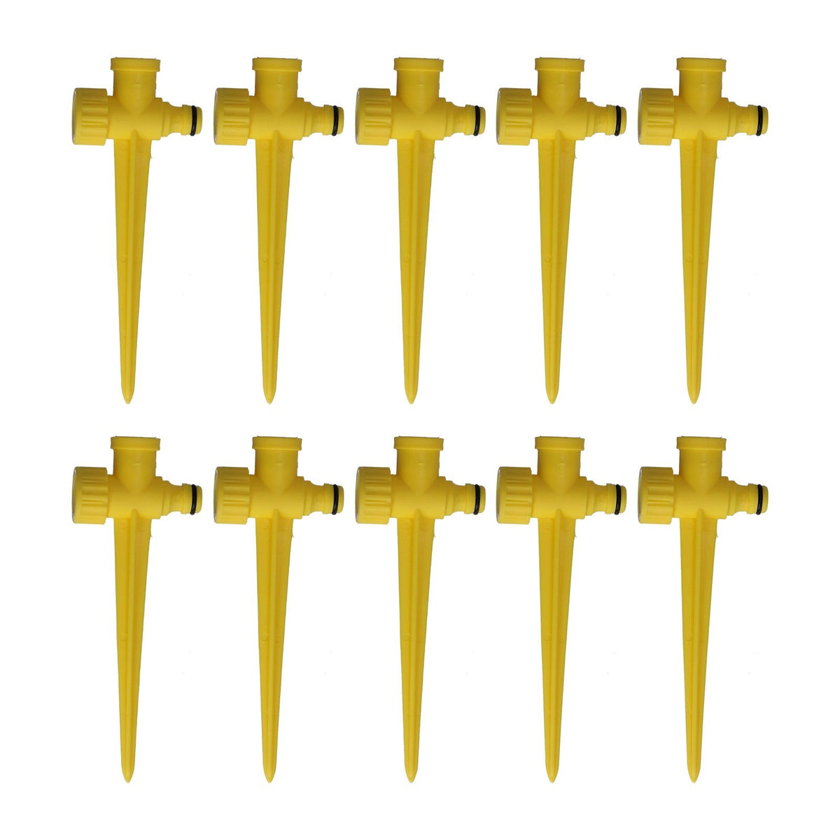 Lawn Sprinkler Spike 10PCS 1/2inch Female Thread Interface Plastic Garden Irrigation System Connector