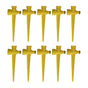 Lawn Sprinkler Spike 10PCS 1/2inch Female Thread Interface Plastic Garden Irrigation System Connector
