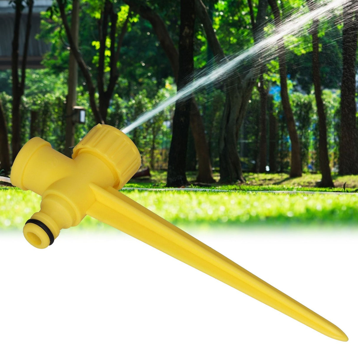 Lawn Sprinkler Spike 10PCS 1/2inch Female Thread Interface Plastic Garden Irrigation System Connector
