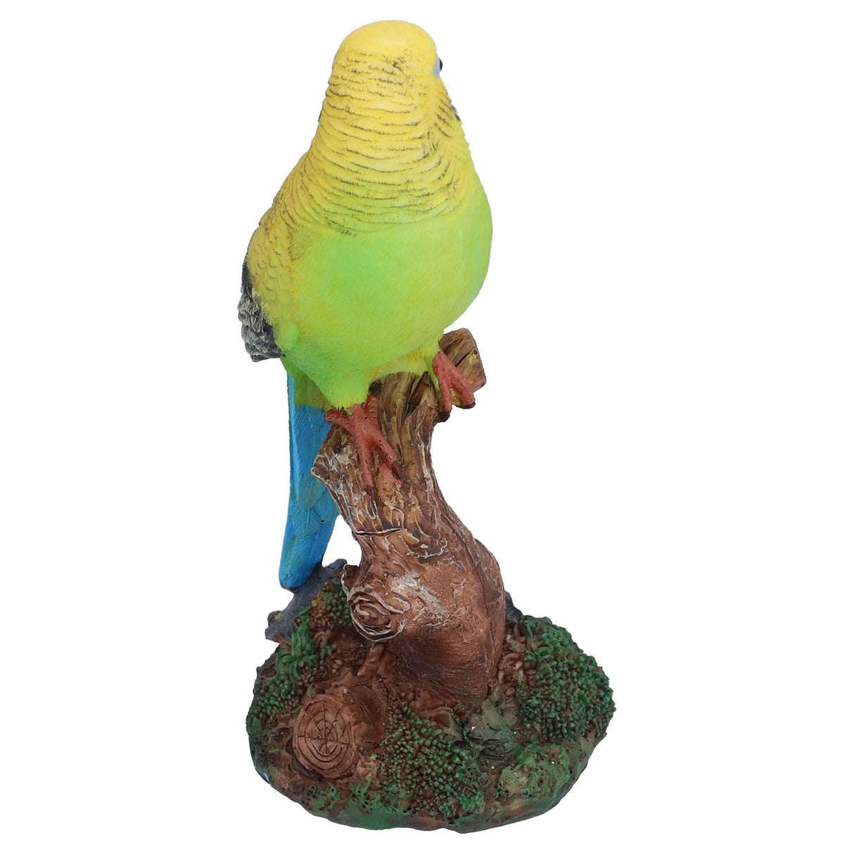 Resin Parrot Ornament Home Decorations Bonsai Small Bird Model Gift Resin Crafts Yellow