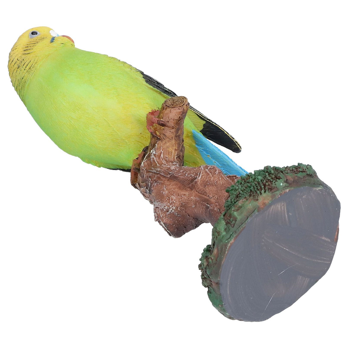 Resin Parrot Ornament Home Decorations Bonsai Small Bird Model Gift Resin Crafts Yellow
