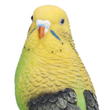 Resin Parrot Ornament Home Decorations Bonsai Small Bird Model Gift Resin Crafts Yellow