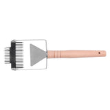Uncapping Fork Double Head Honey Cutting Fork Scraper Beehive Tool Beekeeping ToolsWooden Handle