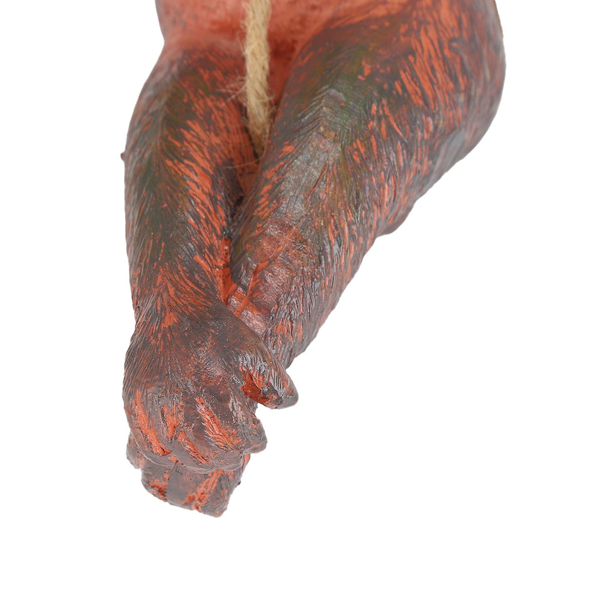 Resin Animal Ornament Monkey Shaped Hanging Ornaments Swing Pendant Decoration for Home Garden Terrace Yard