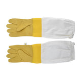 Beekeeping Gloves Breathable Sheepskin Gloves with Extended Sleeves for Beekeeper