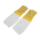 Beekeeping Gloves Breathable Sheepskin Gloves with Extended Sleeves for Beekeeper
