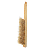 Bee Brush Soft Bristle Wooden Handle Non Toxic Durable Brush Beekeeping Tools for Beekeepers - Close-Up Angle