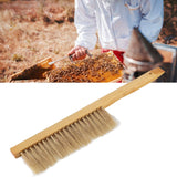 Bee Brush Soft Bristle Wooden Handle Non Toxic Durable Brush Beekeeping Tools for Beekeepers
