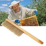 Bee Brush Soft Bristle Wooden Handle Non Toxic Durable Brush Beekeeping Tools for Beekeepers