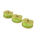 3Pcs Replacement Trimmer Line Spool Fit for Ryobi 0.08in 18V 24V 40V String Trimmer Parts