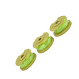 3Pcs Replacement Trimmer Line Spool Fit for Ryobi 0.08in 18V 24V 40V String Trimmer Parts - Side View