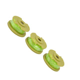 3Pcs Replacement Trimmer Line Spool Fit for Ryobi 0.08in 18V 24V 40V String Trimmer Parts - Top-Down View