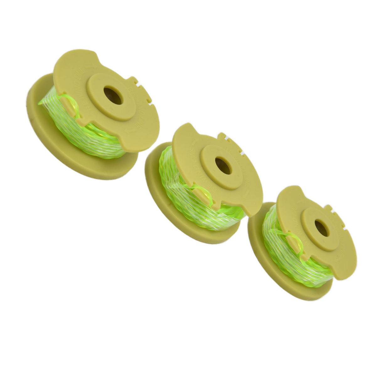 3Pcs Replacement Trimmer Line Spool Fit for Ryobi 0.08in 18V 24V 40V String Trimmer Parts