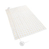 Daisy Car Curtain Lace Detachable Petal Embroidery Tulle Car Curtain Car Decorative Curtain - Top-Down View