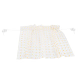 Daisy Car Curtain Lace Detachable Petal Embroidery Tulle Car Curtain Car Decorative Curtain - 45-Degree Angle