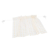 Daisy Car Curtain Lace Detachable Petal Embroidery Tulle Car Curtain Car Decorative Curtain - Low Angle