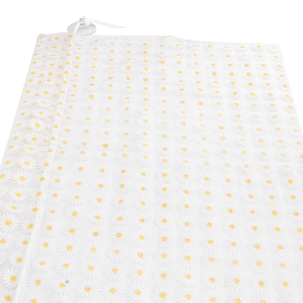 Daisy Car Curtain Lace Detachable Petal Embroidery Tulle Car Curtain Car Decorative Curtain