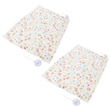 2PCS Simple Style Sunshade Curtain Adjustable Car Side Window Curtain Cute Car Curtain with Suction CupType 1 - Side View