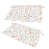 2PCS Simple Style Sunshade Curtain Adjustable Car Side Window Curtain Cute Car Curtain with Suction CupType 1 - 45-Degree Angle