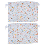 2PCS Simple Style Sunshade Curtain Adjustable Car Side Window Curtain Cute Car Curtain with Suction CupType 2