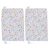 2PCS Simple Style Sunshade Curtain Adjustable Car Side Window Curtain Cute Car Curtain with Suction CupType 2