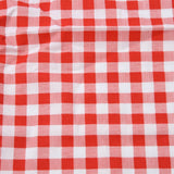 2Pcs Grid Design Anti Ultraviolet Car Curtain Side Car Window Sun Shade with Suction CupRed Grid