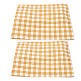 2Pcs Grid Design Anti Ultraviolet Car Curtain Side Car Window Sun Shade with Suction CupYellow Grid - Low Angle