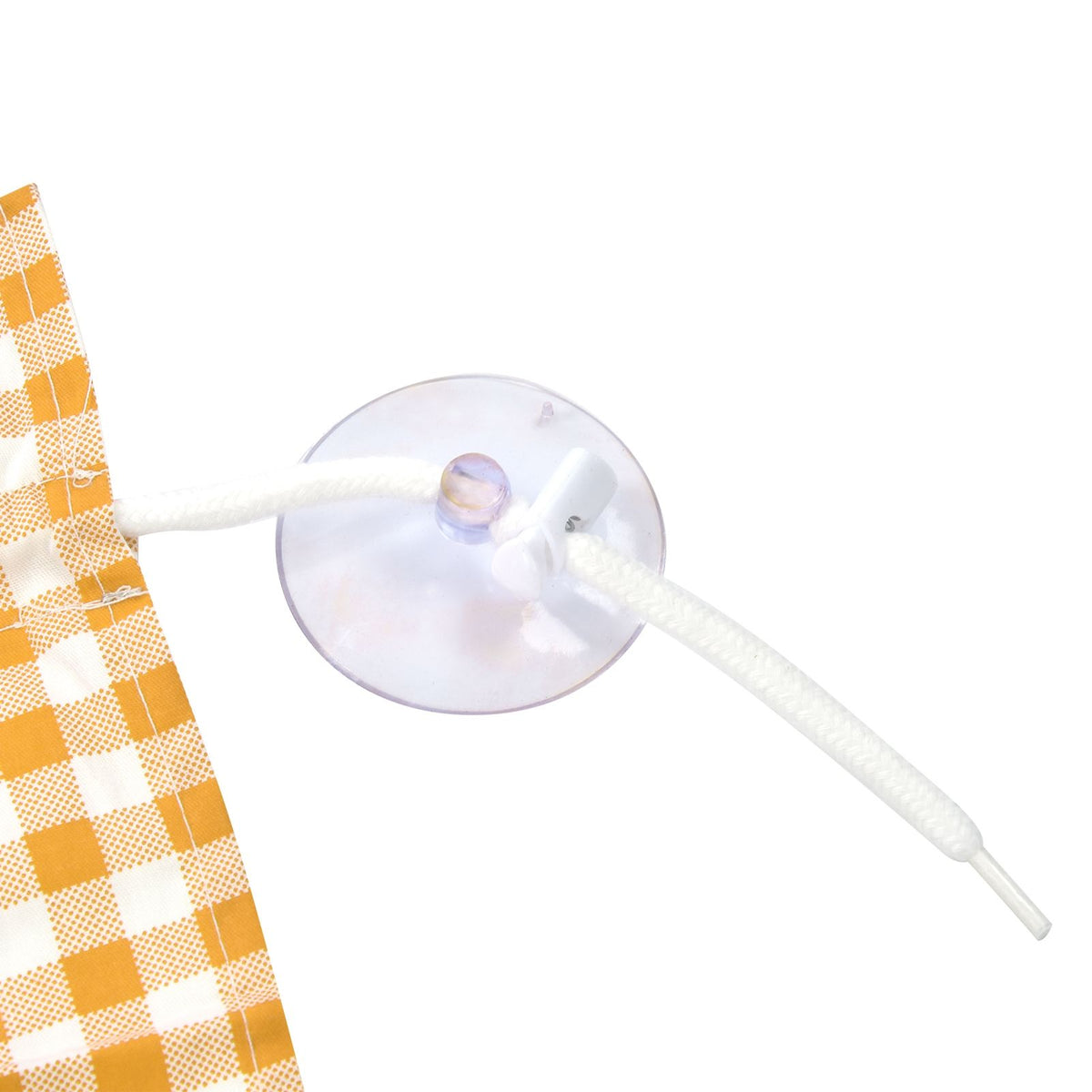 2Pcs Grid Design Anti Ultraviolet Car Curtain Side Car Window Sun Shade with Suction CupYellow Grid