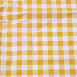 2Pcs Grid Design Anti Ultraviolet Car Curtain Side Car Window Sun Shade with Suction CupYellow Grid