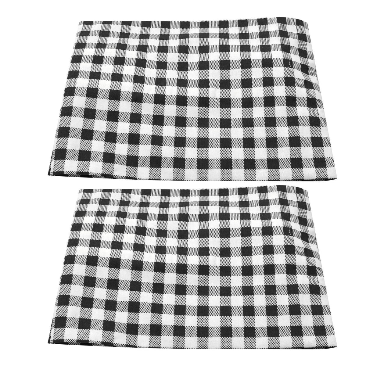 2Pcs Grid Design Anti Ultraviolet Car Curtain Side Car Window Sun Shade with Suction CupBlack Grid