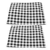 2Pcs Grid Design Anti Ultraviolet Car Curtain Side Car Window Sun Shade with Suction CupBlack Grid - Low Angle