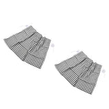 2Pcs Grid Design Anti Ultraviolet Car Curtain Side Car Window Sun Shade with Suction CupBlack Grid - Extra Image