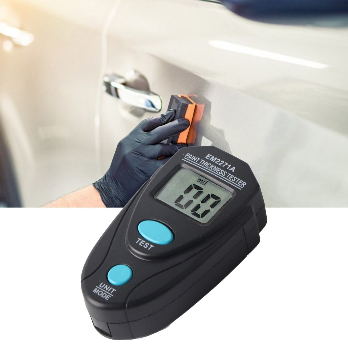 Digital Thickness Tester Micro Thickness Meter for Automotive Coating Paint Thickness MeasurementEM2271A