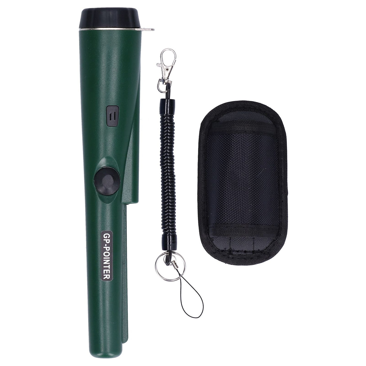 Metal Detector Professional Portable Waterproof Handheld Metal Detector with LED LightMilitary Green