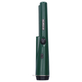 Metal Detector Professional Portable Waterproof Handheld Metal Detector with LED LightMilitary Green - 45-Degree Angle