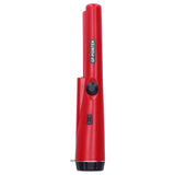 Metal Detector Professional Portable Waterproof Handheld Metal Detector with LED LightDark Red