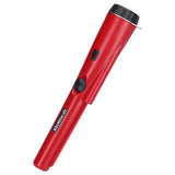 Metal Detector Professional Portable Waterproof Handheld Metal Detector with LED LightDark Red