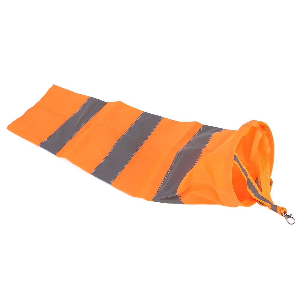 Reflective Weather Windsock Wind Direction Indicator for Outdoor Airport Farm Garden Parks Orange100CM