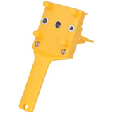 41Pcs Dowel Jig Kit Adjustable MultiFunctional Durable HighAccuracy Drill Jig for Straight Holes for Woodworking(Yellow )