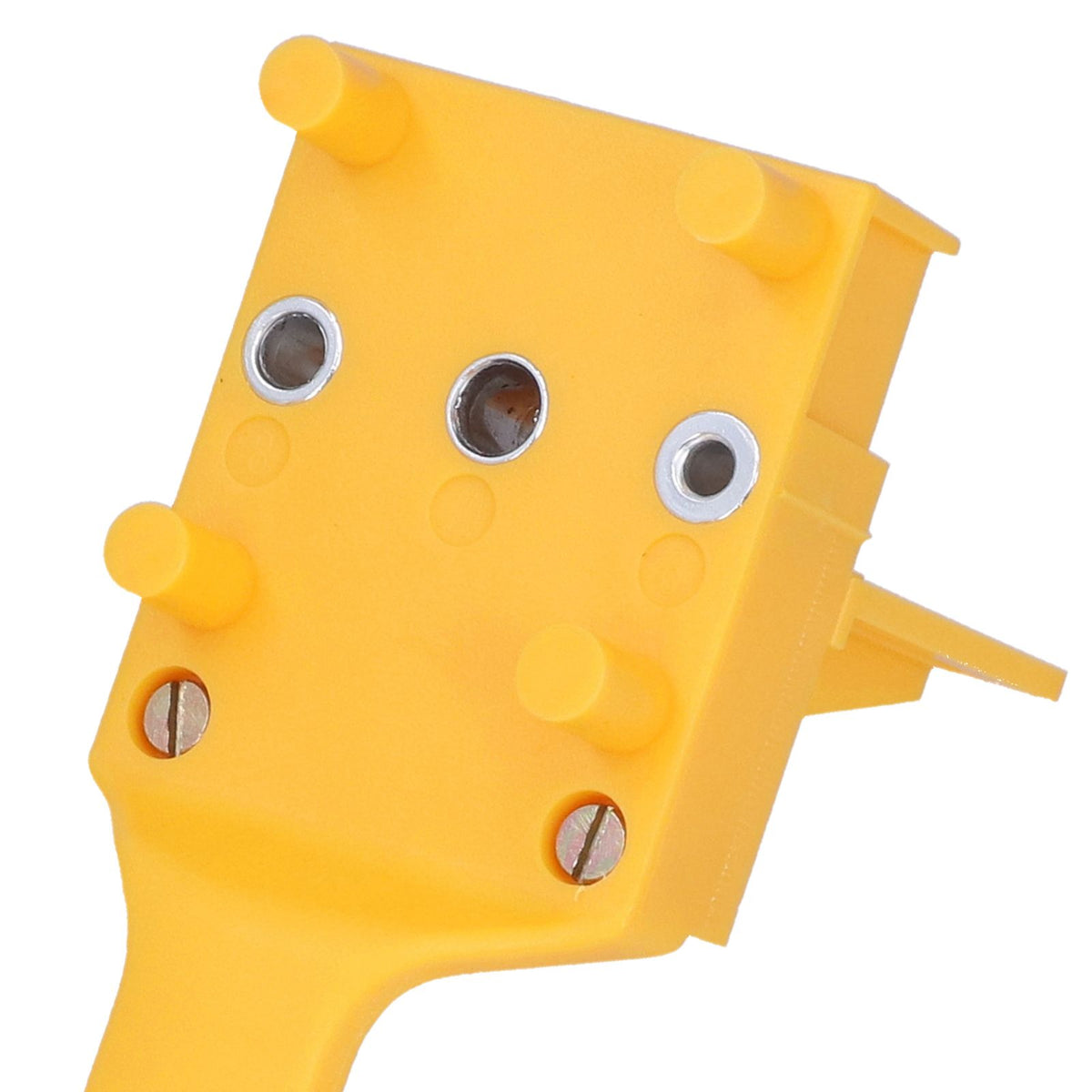 41Pcs Dowel Jig Kit Adjustable MultiFunctional Durable HighAccuracy Drill Jig for Straight Holes for Woodworking(Yellow )