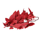 Artificial Reptile Plants Lifelike Plastic Plant Hanging Leaves Decoration with Suction Cup for Reptiles Terrarium Fish TankT-1033A4