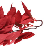 Artificial Reptile Plants Lifelike Plastic Plant Hanging Leaves Decoration with Suction Cup for Reptiles Terrarium Fish TankT-1033A4