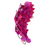 Artificial Reptile Plants Lifelike Plastic Plant Hanging Leaves Decoration with Suction Cup for Reptiles Terrarium Fish TankT-1034J1
